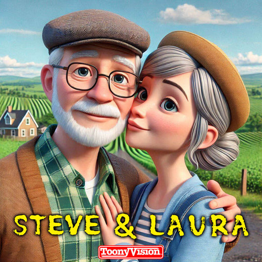 Digital Cartoon Portrait 3D Style Animation Personalized Picture from Photo (Image) - ToonyVision