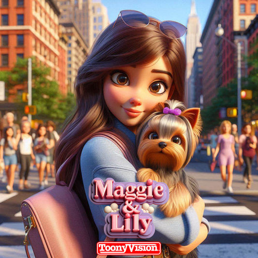 Cartoon Customize my Dog into Digital Art Animation Pixar Style Picture Personalized Portrait (Image) - ToonyVision