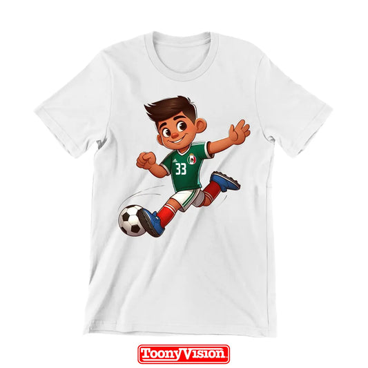 Camiseta Selfie a Caricatura Niño – Ropa Divertida y Personalizada - ToonyVision México en Español