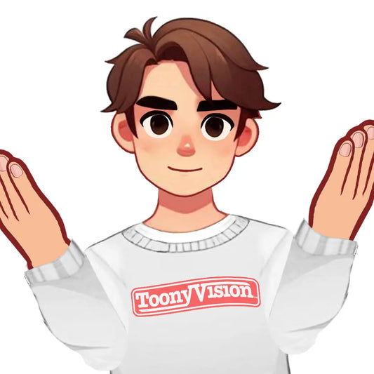 Avatar animado con la cara del cliente lanzando la señal de “¿Qué onda?” con ambas manos levantadas junto a la cabeza.