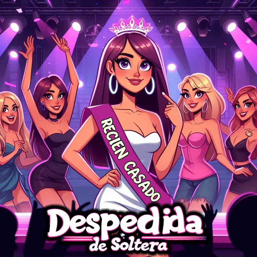 Invitación de Despedida de Soltera en Caricatura – Video Animado Personalizado - ToonyVision México en Español