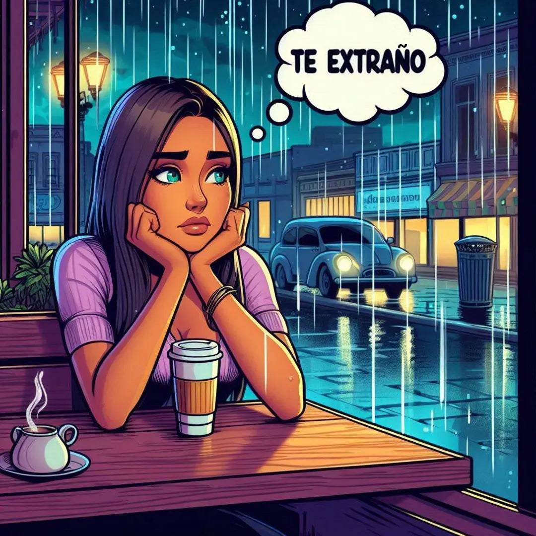 Saludo Tierno de Te Extraño en Caricatura – Video Animado Personalizado - ToonyVision México en Español