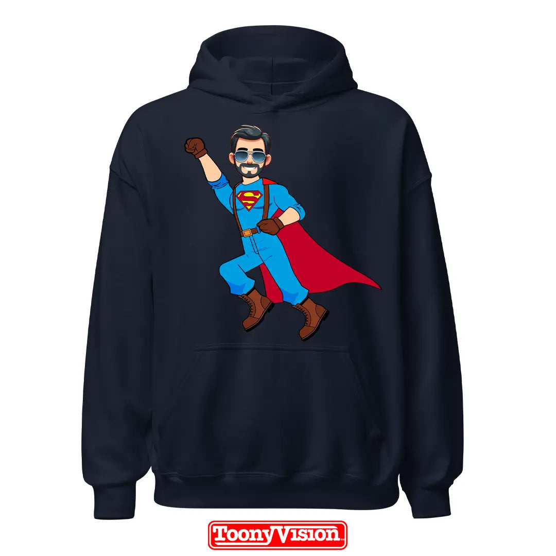Sudadera Caricatura Hombre – Hecha desde tu Selfie