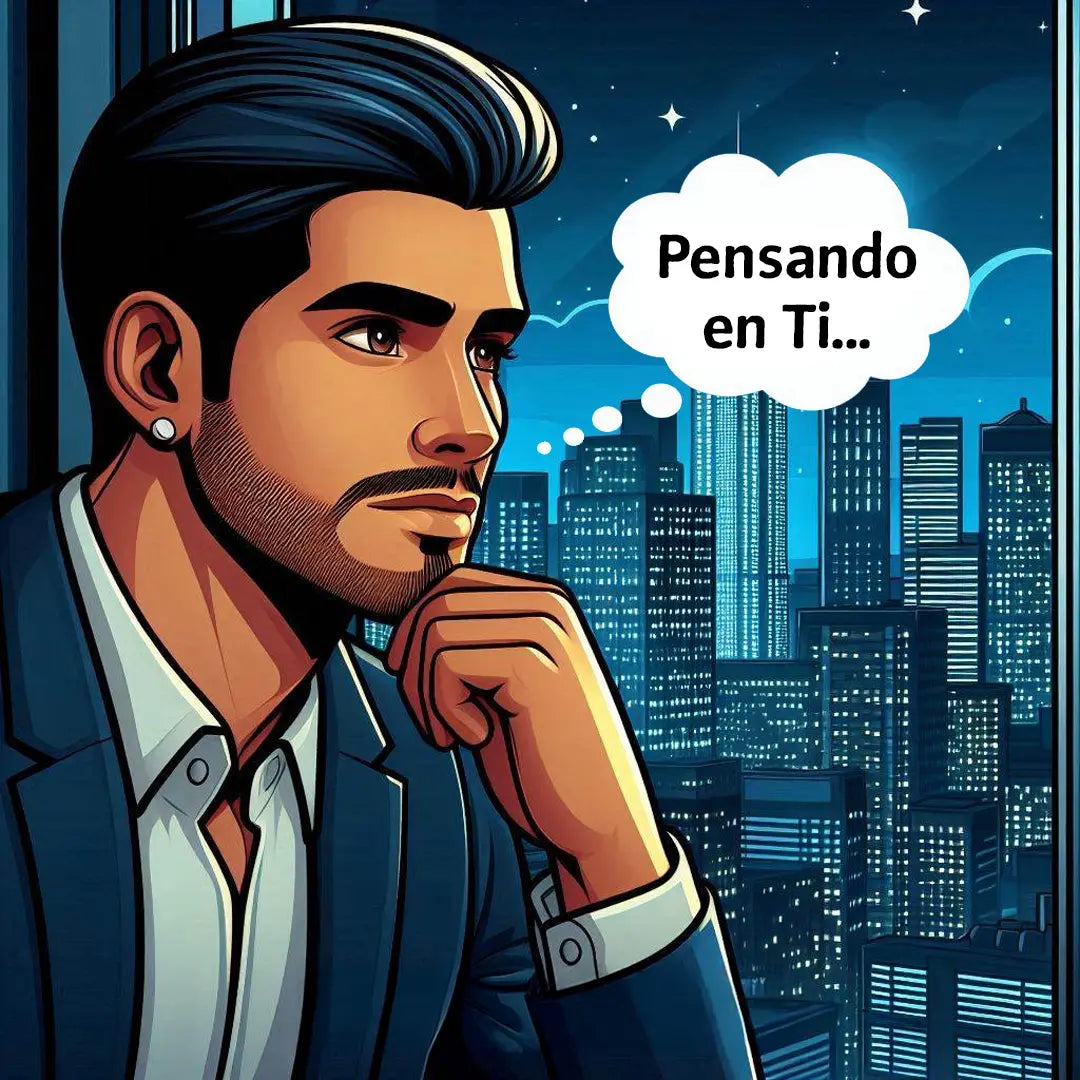 Tarjeta Animada Personalizada "Pensando en Ti" con Nombre del Destinatario - ToonyVision México en Español