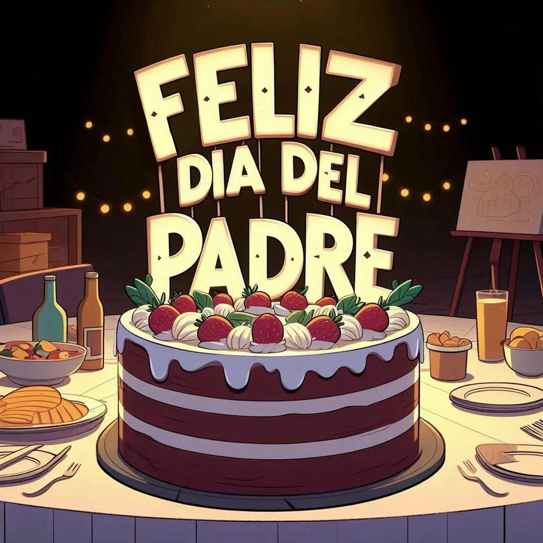 Tarjeta de Avatar Hablante Personalizada para el Día del Padre - ToonyVision México en Español