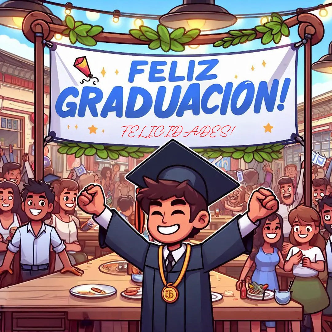 Video de Felicitación de Graduación Personalizado con Nombre del Graduado - ToonyVision México en Español