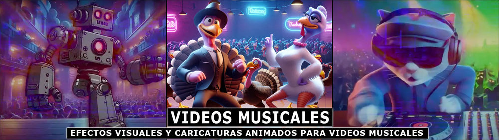 Videos Musicales Animados y Flyers para Eventos – ToonyVision Visuals. ToonyVision México en Español - https://toonyvision.com.mx/