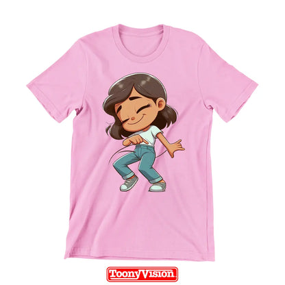 Camiseta Selfie a Caricatura Niña – Su Estilo, Su Caricatura, Su Ropa - ToonyVision México en Español