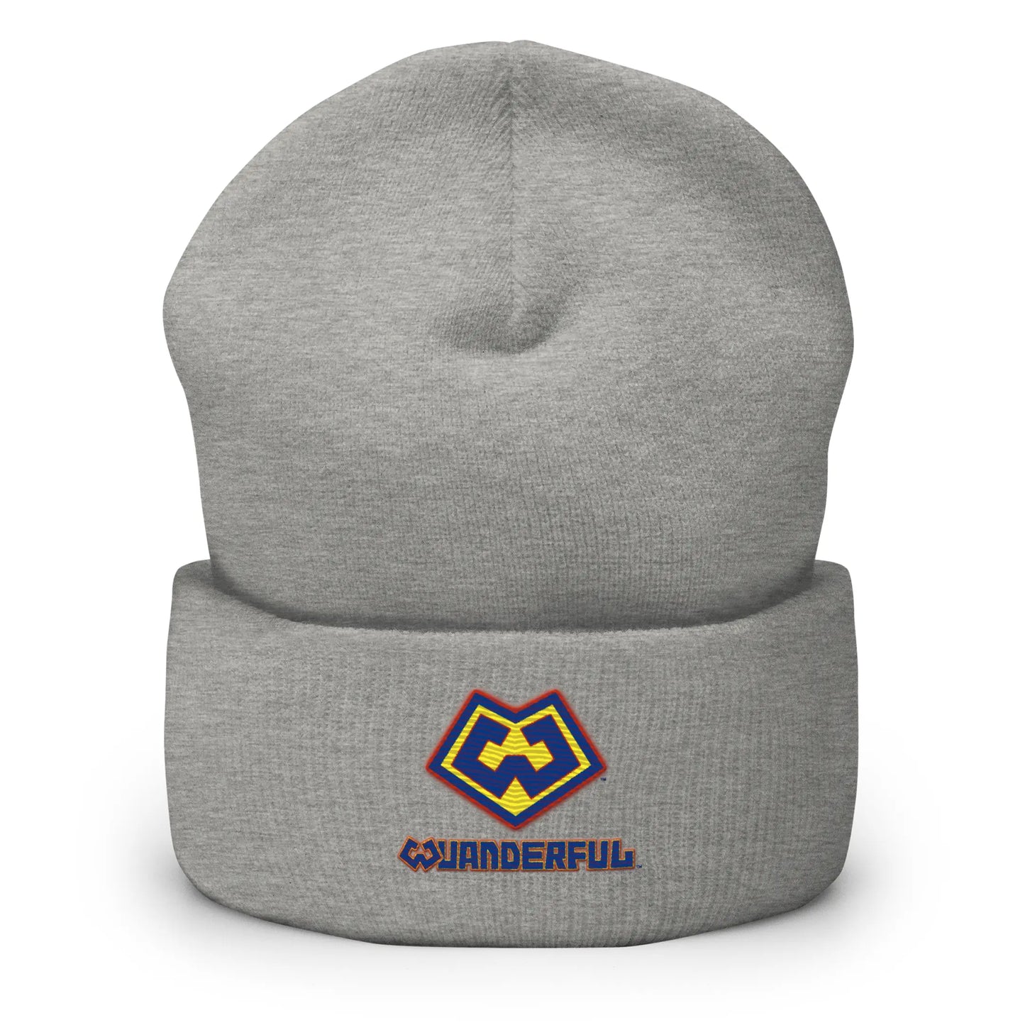 Gorro tejido plata con logotipo Wuanderful Locos, edición limitada