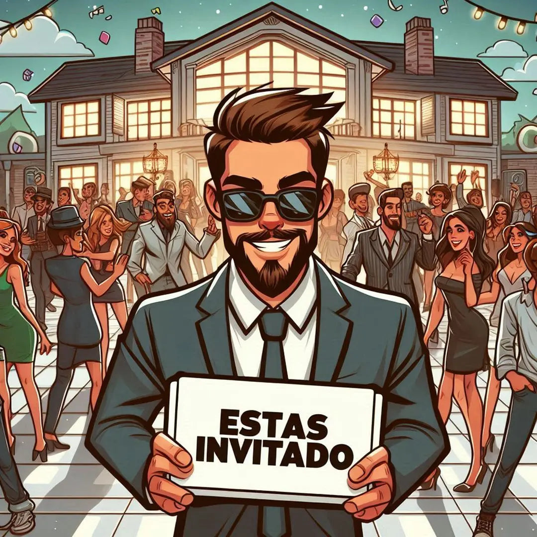 Invitación Animada Divertida para Fiesta Temática - ToonyVision México en Español