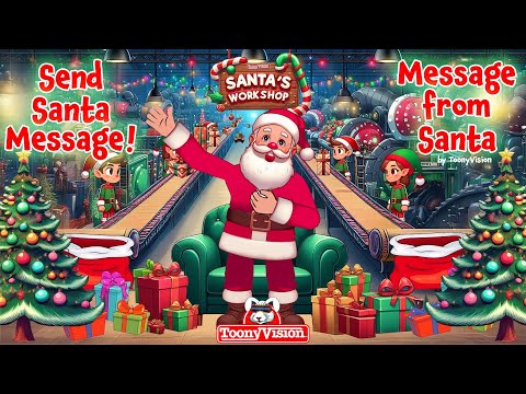 Video Personalizado de Papá Noel con Nombre y Foto del Niño