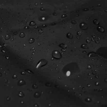 Vista de material impermeable de rompevientos impermeable con logotipo de Wuanderful Locos