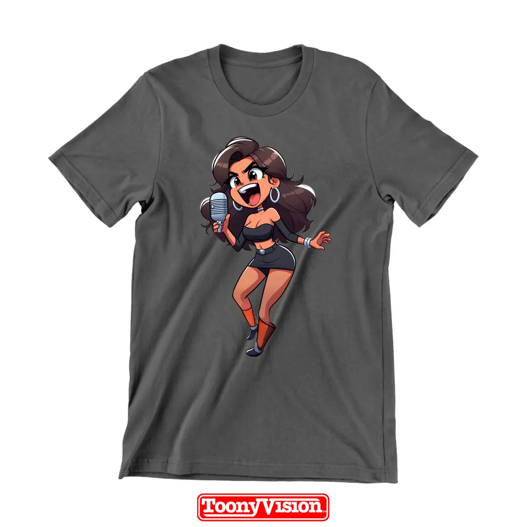 Selfie a Caricatura Mujer – Tu Nueva Identidad Animada en una Camiseta - ToonyVision México en Español