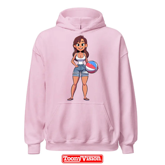 Sudadera con Capucha Mujer – Tu Caricatura Real Estampada