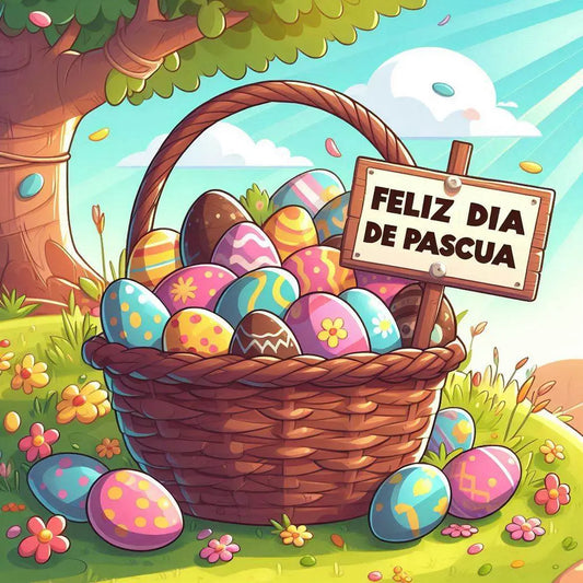 Tarjeta Animada de Pascua Personalizada con Tu Foto y Voz - ToonyVision México en Español