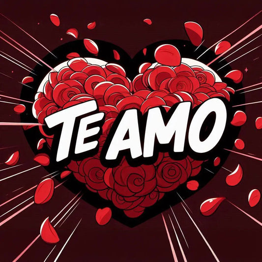 Tarjeta Animada Elegante "Te Amo" con Mensaje Personalizado - ToonyVision México en Español