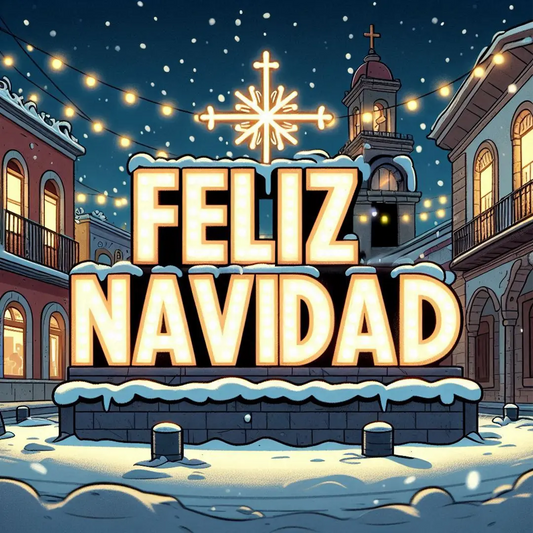 Tarjeta Navideña con Avatar Hablante Personalizado - ToonyVision México en Español