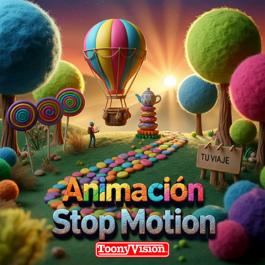 ToonyVision comercial stop motion 15 segundos video cuadro por cuadro anuncio publicitario de producto