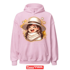 Hoodie Niña con Caricatura desde Foto | Sudadera con Capucha Pro