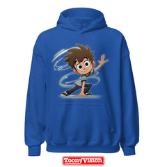 Hoodie Niño Cumpleaños/Fiestas | Caricatura + Fondo Temático