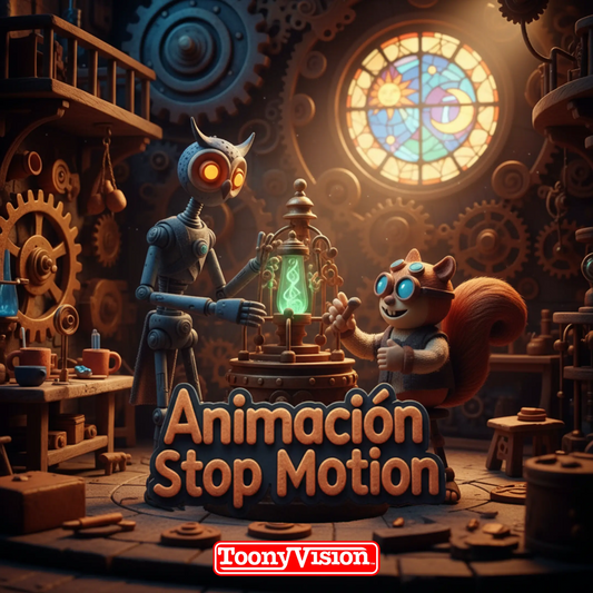 ToonyVision paquete stop motion elige 6 15 30 60 segundos anuncio cuadro por cuadro comercial publicitario