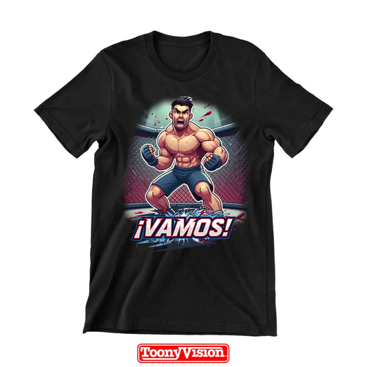 ToonyVision playera hombre con caricatura estilo superhéroe o deporte desde foto con personaje completo y pose