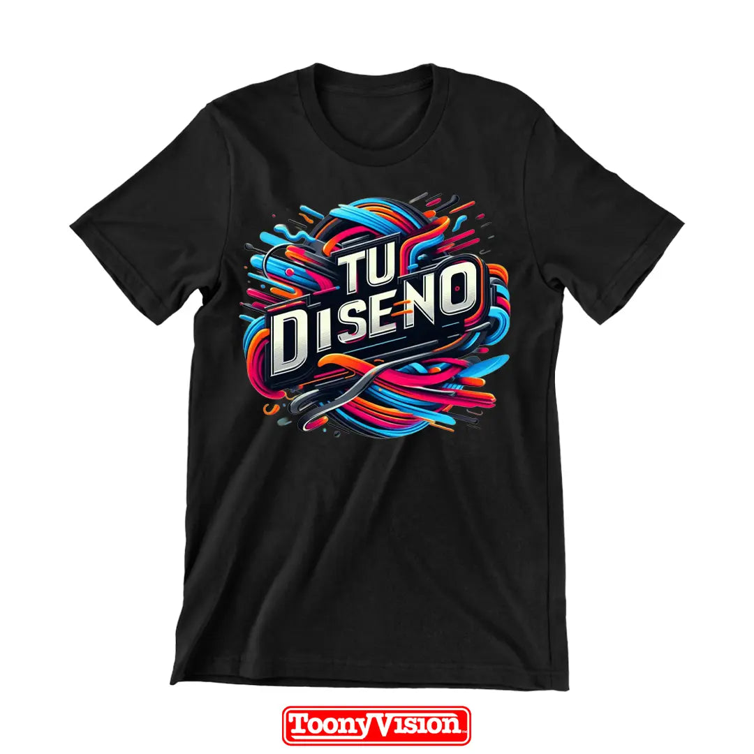 ToonyVision playera hombre heat transfer con tu propio diseño o foto impresa